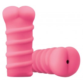 Розовый мастурбатор-анус из мягкого силикона Dat ASS